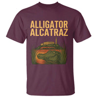 Alligator Alcatraz Florida T Shirt Political Swamp Prison Dark Humor - Wonder Print Shop