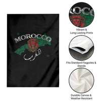 Morocco Lion Maghrib Moroccan Spirit Heritage Garden Flag
