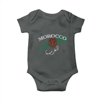Morocco Lion Maghrib Moroccan Spirit Heritage Baby Onesie