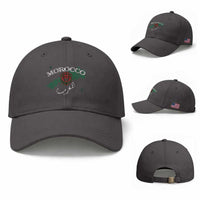 Morocco Lion Maghrib Moroccan Spirit Heritage Baseball Cap