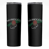 Morocco Lion Maghrib Moroccan Spirit Heritage Skinny Tumbler