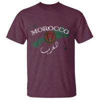 Morocco Lion Maghrib Moroccan Spirit Heritage T Shirt