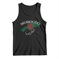 Morocco Lion Maghrib Moroccan Spirit Heritage Tank Top