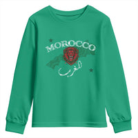 Morocco Lion Maghrib Moroccan Spirit Heritage Youth Sweatshirt