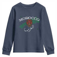 Morocco Lion Maghrib Moroccan Spirit Heritage Youth Sweatshirt