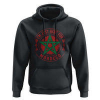 I'm Just Here for Morocco Hoodie Funny Moroccan Pride Supporter Sports Fan