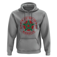 I'm Just Here for Morocco Hoodie Funny Moroccan Pride Supporter Sports Fan