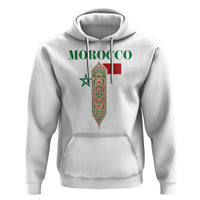 Traditional Moroccan Mosaic Archway Graphic Hoodie Morocco Architecture Tile Pattern