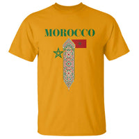 Traditional Moroccan Mosaic Archway Graphic T Shirt Morocco Architecture Tile Pattern