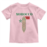 Traditional Moroccan Mosaic Archway Graphic Toddler T Shirt Morocco Architecture Tile Pattern