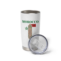 Traditional Moroccan Mosaic Archway Graphic Tumbler Cup Morocco Architecture Tile Pattern