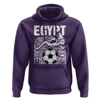 Egypt Soccer Misr Pride Arabic Calligraphy Hoodie Egyptian Football Fans Ancient Pyramid Heritage Graphic