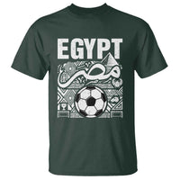 Egypt Soccer Misr Pride Arabic Calligraphy T Shirt Egyptian Football Fans Ancient Pyramid Heritage Graphic
