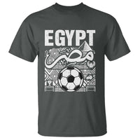 Egypt Soccer Misr Pride Arabic Calligraphy T Shirt Egyptian Football Fans Ancient Pyramid Heritage Graphic