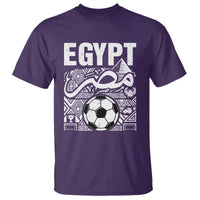 Egypt Soccer Misr Pride Arabic Calligraphy T Shirt Egyptian Football Fans Ancient Pyramid Heritage Graphic