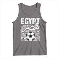 Egypt Soccer Misr Pride Arabic Calligraphy Tank Top Egyptian Football Fans Ancient Pyramid Heritage Graphic