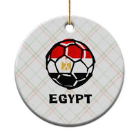 Egyptian Flag Soccer Ball Graphic Ceramic Ornament Egypt Pride Sports Football Fans Match Day