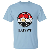 Egyptian Flag Soccer Ball Graphic T Shirt Egypt Pride Sports Football Fans Match Day