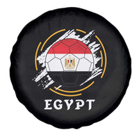 Egyptian Flag Soccer Ball Splatter Graphic Spare Tire Cover Egypt Pride Sports Football Fans Match Day