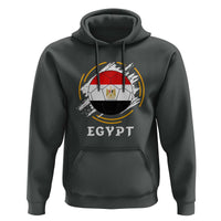 Egyptian Flag Soccer Ball Splatter Graphic Hoodie Egypt Pride Sports Football Fans Match Day