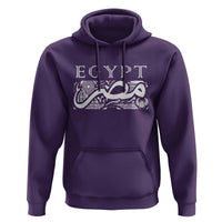 Egypt Misr Arabic Calligraphy Hoodie Vintage Egyptian Heritage Pharaonic Pattern Graphic