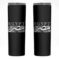Egypt Misr Arabic Calligraphy Skinny Tumbler Vintage Egyptian Heritage Pharaonic Pattern Graphic