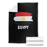 Egypt Flag Misr Pride Throw Blanket Egyptian Eagle of Saladin Heritage