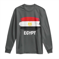 Egypt Flag Misr Pride Long Sleeve Shirt Egyptian Eagle of Saladin Heritage