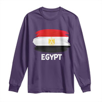 Egypt Flag Misr Pride Long Sleeve Shirt Egyptian Eagle of Saladin Heritage