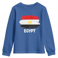 Egypt Flag Misr Pride Youth Sweatshirt Egyptian Eagle of Saladin Heritage