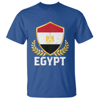 Egypt Coat of Arms Gold Shield Crest T Shirt Patriotic Egyptian Flag Heritage Pride