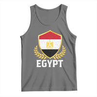 Egypt Coat of Arms Gold Shield Crest Tank Top Patriotic Egyptian Flag Heritage Pride