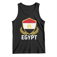 Egypt Coat of Arms Gold Shield Crest Tank Top Patriotic Egyptian Flag Heritage Pride