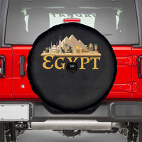 Ancient Egypt Pyramids Sphinx Graphic Spare Tire Cover Vintage Egypt Anubis History Buff Travel Souvenir