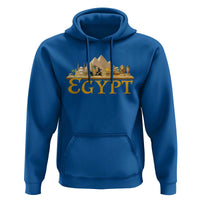 Ancient Egypt Pyramids Sphinx Graphic Hoodie Vintage Egypt Anubis History Buff Travel Souvenir