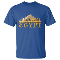 Ancient Egypt Pyramids Sphinx Graphic T Shirt Vintage Egypt Anubis History Buff Travel Souvenir