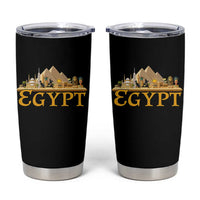 Ancient Egypt Pyramids Sphinx Graphic Tumbler Cup Vintage Egypt Anubis History Buff Travel Souvenir