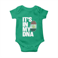 Egypt It's In My DNA Flag Fingerprint Graphic Baby Onesie Egyptian Heritage Pride Roots