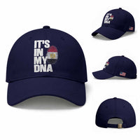 Egypt It's In My DNA Flag Fingerprint Graphic Baseball Cap Egyptian Heritage Pride Roots
