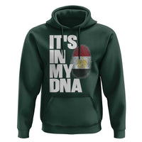 Egypt It's In My DNA Flag Fingerprint Graphic Hoodie Egyptian Heritage Pride Roots