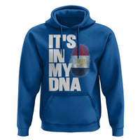 Egypt It's In My DNA Flag Fingerprint Graphic Hoodie Egyptian Heritage Pride Roots