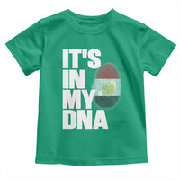 Egypt It's In My DNA Flag Fingerprint Graphic Toddler T Shirt Egyptian Heritage Pride Roots