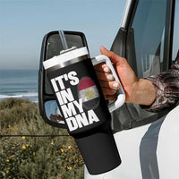 Egypt It's In My DNA Flag Fingerprint Graphic Tumbler With Handle Egyptian Heritage Pride Roots