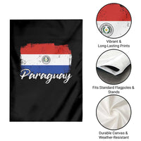 Vintage Paraguay Flag Paraguaya Heritage Pride Roots Garden Flag