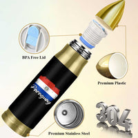 Vintage Paraguay Flag Paraguaya Heritage Pride Roots Bullet Tumbler