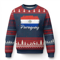 Vintage Paraguay Flag Paraguaya Heritage Pride Roots Ugly Christmas Sweater