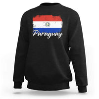 Vintage Paraguay Flag Paraguaya Heritage Pride Roots Sweatshirt