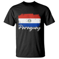 Vintage Paraguay Flag Paraguaya Heritage Pride Roots T Shirt