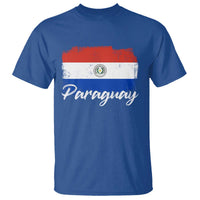 Vintage Paraguay Flag Paraguaya Heritage Pride Roots T Shirt