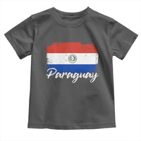 Vintage Paraguay Flag Paraguaya Heritage Pride Roots Toddler T Shirt
